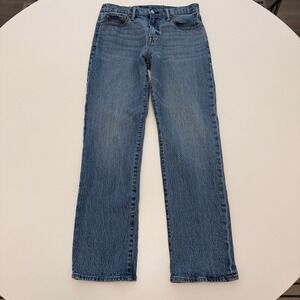Gap Straight GapFlex Medium Wash Cotton Blend Denim‎ Jeans Mens 30x30